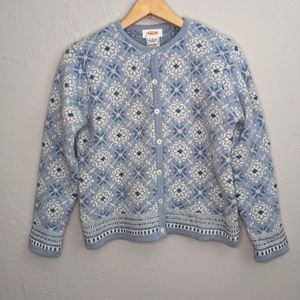 Talbot's Light Blue Winter Sweater